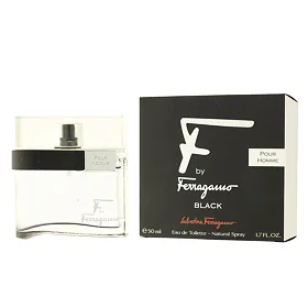 Ferragamo F by Ferragamo Black Eau de Toilette για άνδρες 50 ml
