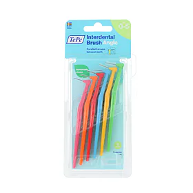 TePe Angle Mixed Pack Μεσοδόντια οδοντοβουρτσάκια 6 τεμ