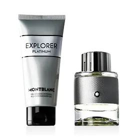 Montblanc Explorer Platinum Σετ δώρου EDP 60 ml + αφρόλουτρο 100 ml