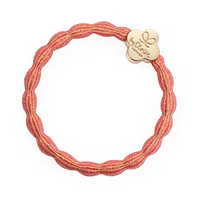 By Eloise London Metallic Gold Quatrefoil Λαστιχάκι για τα μαλλιά για γυναίκες 1 τεμ