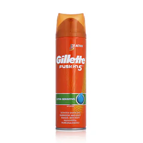 Gillette Fusion Sensitive Shave Gel Τζελ ξυρίσματος για άνδρες 200 ml