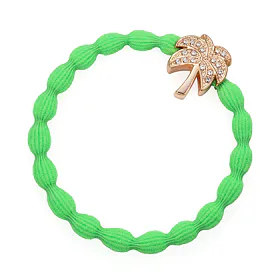 By Eloise London Gold Bling Palm Tree Λαστιχάκι για τα μαλλιά για γυναίκες 1 τεμ