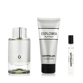 Montblanc Explorer Platinum Σετ δώρου EDP 100 ml + αφρόλουτρο 100 ml + EDP 7,5 ml