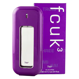 FCUK FCUK 3 for Her Eau de Toilette για γυναίκες 100 ml