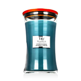 WoodWick Evergreen Cashmere Αρωματικό κερί 609,5 gr