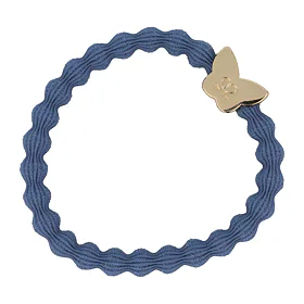 By Eloise London Gold Butterfly Λαστιχάκι για τα μαλλιά για γυναίκες 1 τεμ
