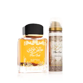 Lattafa Pure Oudi Σετ δώρου EDP 100 ml + αποσμητικό (τυχαίο άρωμα από τον κατασκευαστή) 50 ml