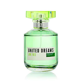 Benetton United Dreams Live Free Eau de Toilette για γυναίκες 80 ml