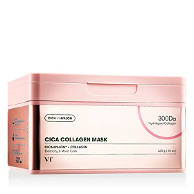 VT Cosmetics Cica Collagen Mask Μάσκα προσώπου 30 τεμ
