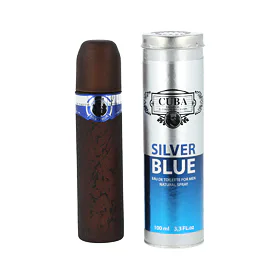 Cuba Silver Blue Eau de Toilette για άνδρες 100 ml