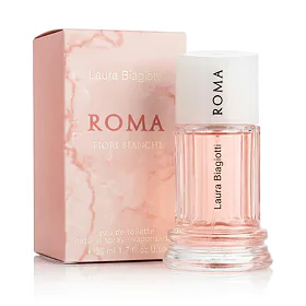 Laura Biagiotti Roma Fiori Bianchi Eau de Toilette για γυναίκες 50 ml