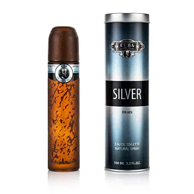 Cuba Silver Eau de Toilette για άνδρες 100 ml