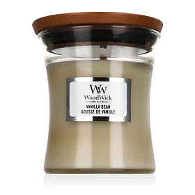 WoodWick Vanilla Bean Αρωματικό κερί 85 gr αλλαγή χρώματος