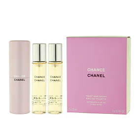 Chanel Chance Eau de Toilette για γυναίκες Twist and Spray 3x20 ml