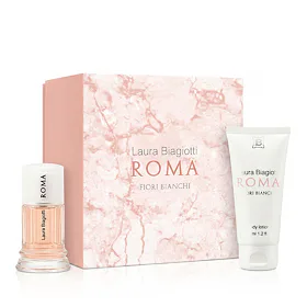 Laura Biagiotti Roma Fiori Bianchi Σετ δώρου EDT 25 ml + λοσιόν σώματος 50 ml