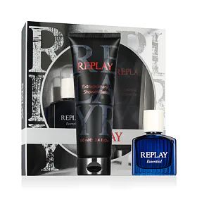Replay Essential For Him Σετ δώρου EDT 30 ml + αφρόλουτρο 100 ml