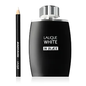 Lalique Lalique White in Black Eau de Parfum για άνδρες 125 ml