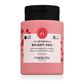 Maria Nila Colour Refresh Βαφή μαλλιών για γυναίκες 100 ml Απόχρωση 0.66 Bright Red