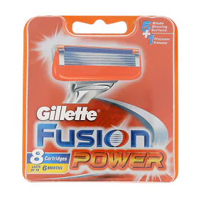 Gillette Fusion5 Power Ανταλλακτικές λεπίδες για άνδρες Σετ
