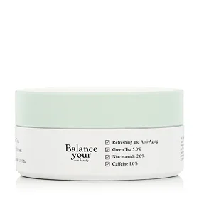Ondo Beauty 36.5 BAN-JJAK Caffeine and Green Tea Antioxidant Eye Patches 90 ml