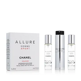 Chanel Allure Homme Sport Cologne Eau de Cologne για άνδρες Twist and Spray 3x20 ml