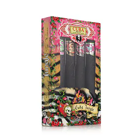 Cuba Jungle Σετ δώρου EDP Tiger 35 ml + EDP Snake 35 ml + EDP Zebra 35 ml + EDP Heartbreaker 35 ml