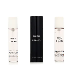 Chanel Bleu de Chanel Eau de Parfum για άνδρες Twist and Spray 3x20 ml