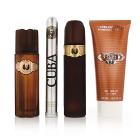 Cuba Gold Σετ δώρου EDT 100 ml + aftershave 100 ml + αφρόλουτρο 200 ml + EDT 35 ml