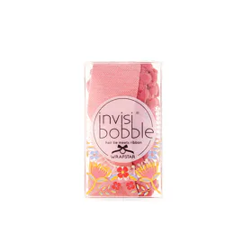 Invisibobble Wrapstar Hair Tie Λαστιχάκι για τα μαλλιά για γυναίκες 1 τεμ Απόχρωση Flores & Bloom