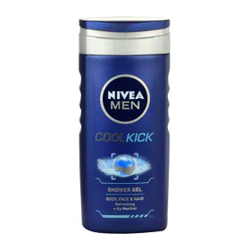 Nivea Men Fresh Kick Shower Gel 3in1 Αφρόλουτρο για άνδρες 250 ml