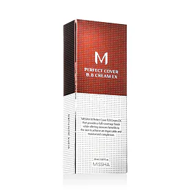 Missha M Perfect Cover BB Cream EX SPF42 ΒΒ κρέμα για γυναίκες 20 ml