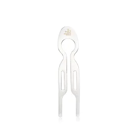 Fiona Franchimon Nº1 Hairpin Steel Κλιπ μαλλιών για γυναίκες 1 τεμ Απόχρωση White Gold Finish